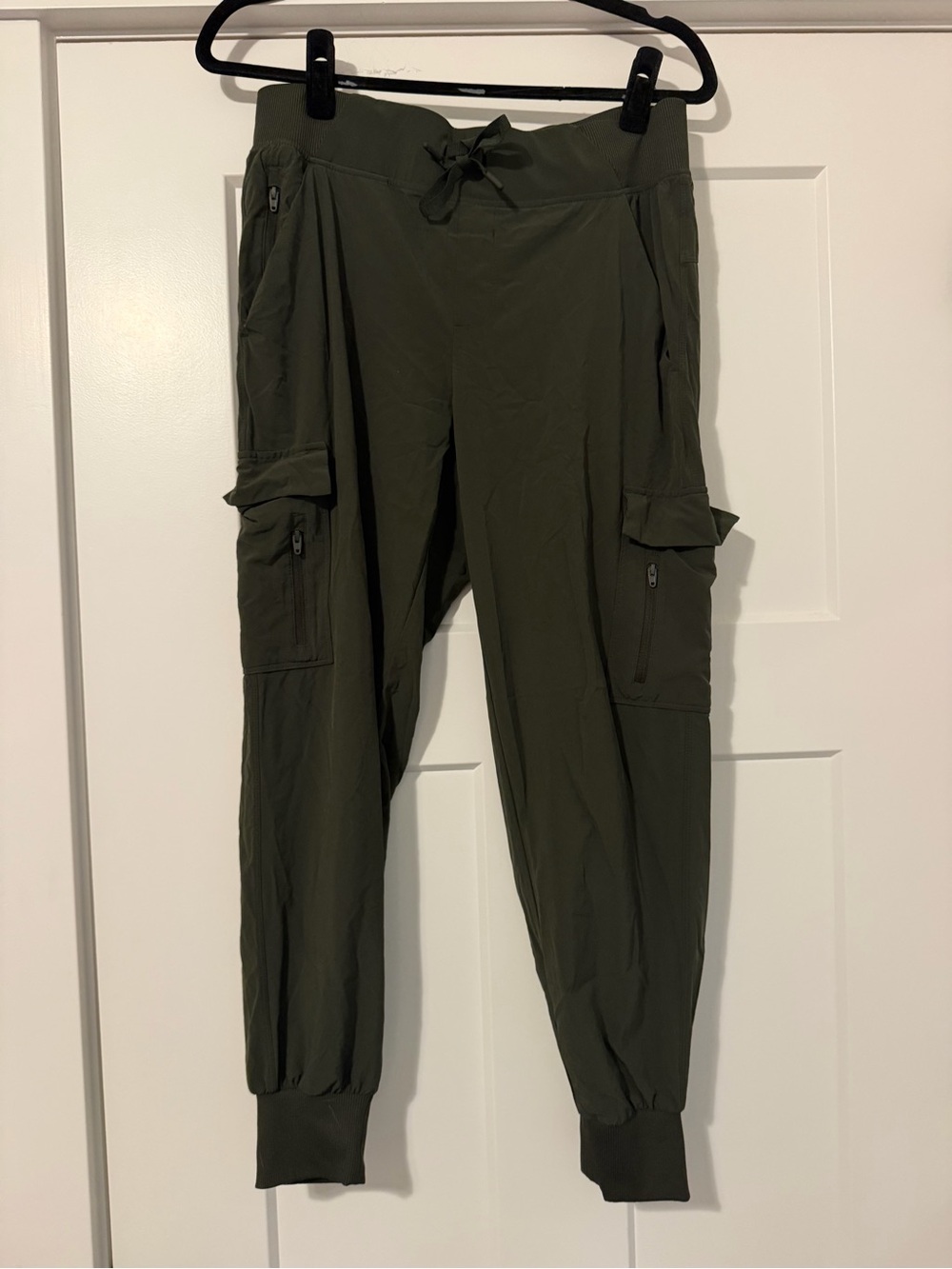 Olive athletic Utility Cargo Joggers